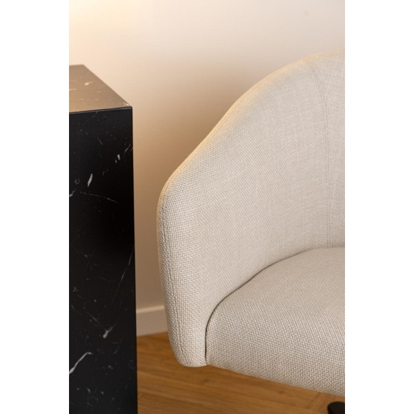 Fotel Ramsey obrotowy beżowy Basel 24 - ACTONA